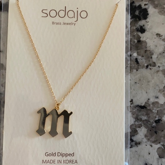 ✨Various Letters!✨ Gold Dipped Initial Necklace - Picture 7 of 16